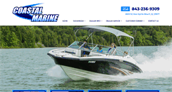 Desktop Screenshot of coastalmarinemb.com